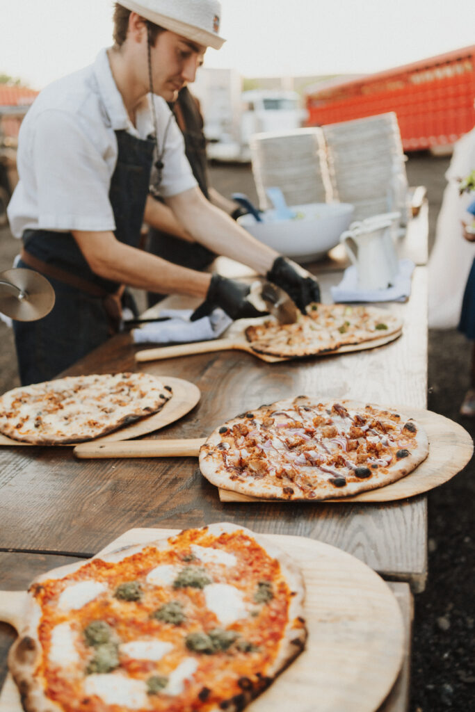 Colorado Ranch Wedding Catered by Mountain Crust Pizza