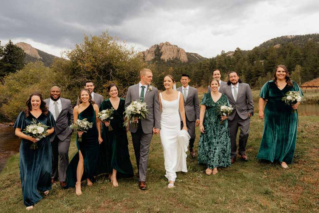 colorado wedding at mountain view ranch