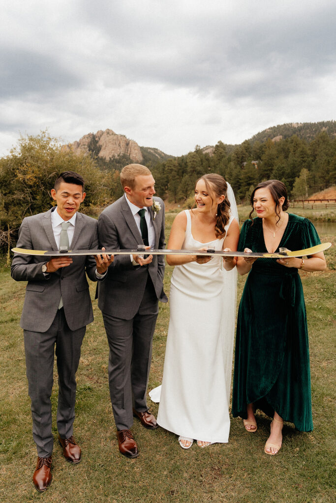 colorado wedding at mountain view ranch