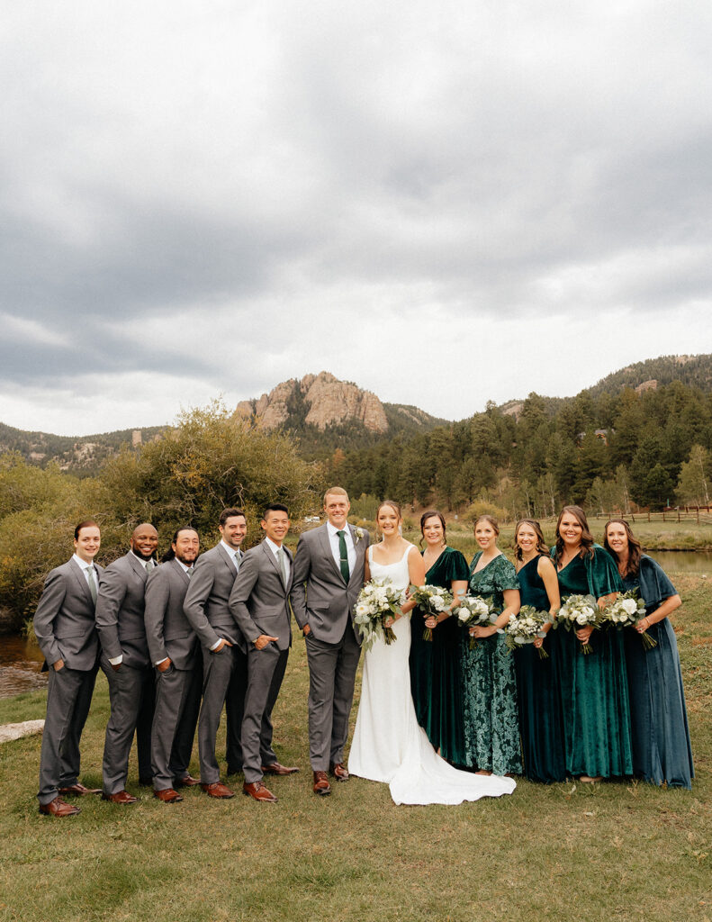 colorado wedding at mountain view ranch