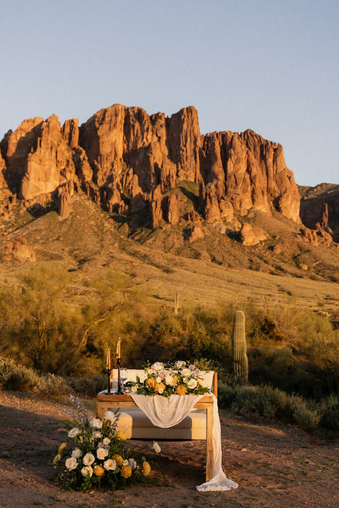 lost dutchman state park elopement