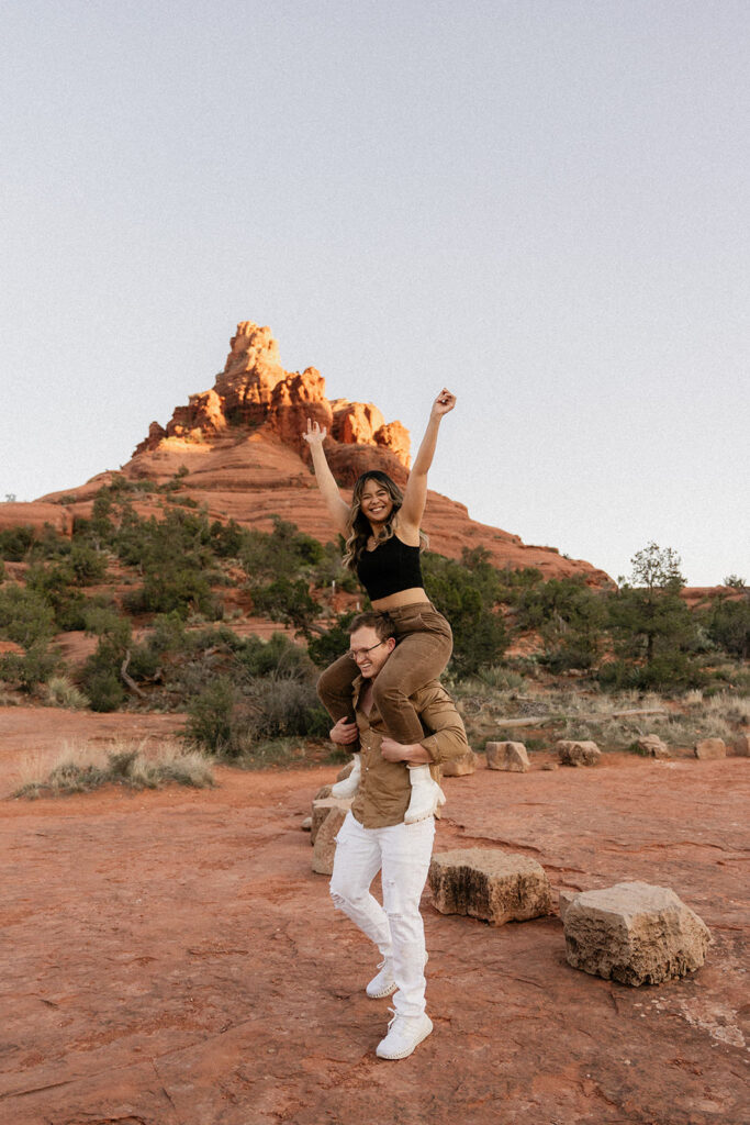 sedona engagement photos