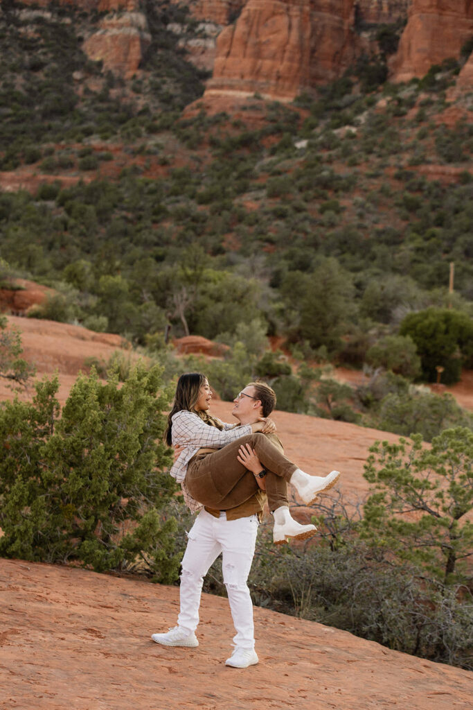 sedona engagement photos