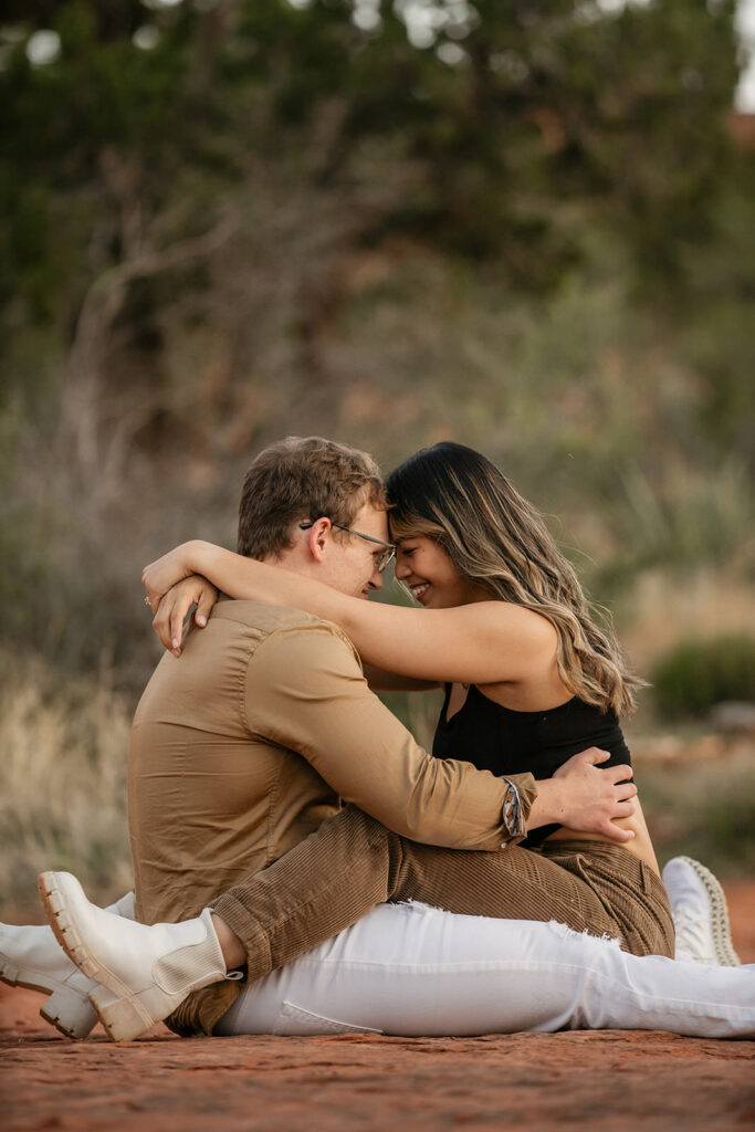 sedona engagement photos