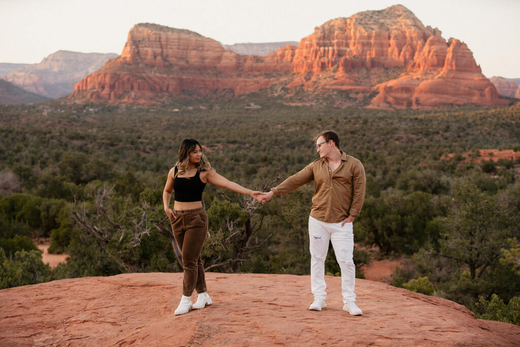 sedona engagement photos