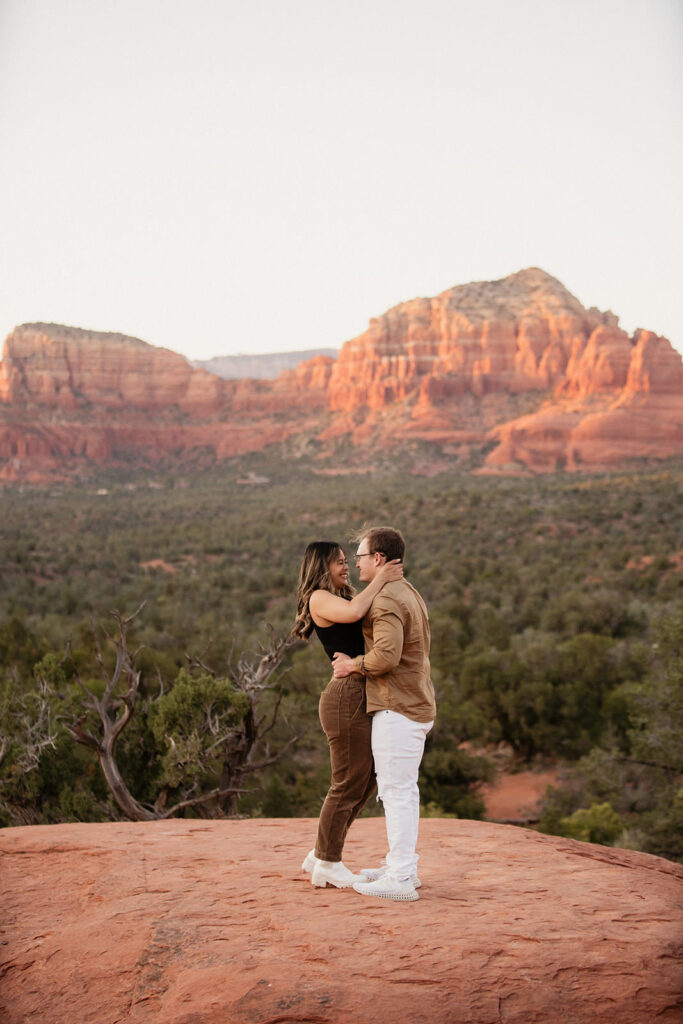 sedona engagement photos