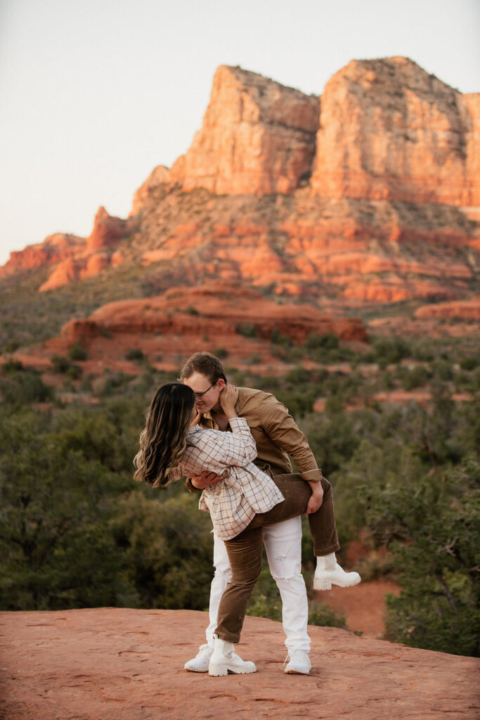 sedona engagement photos