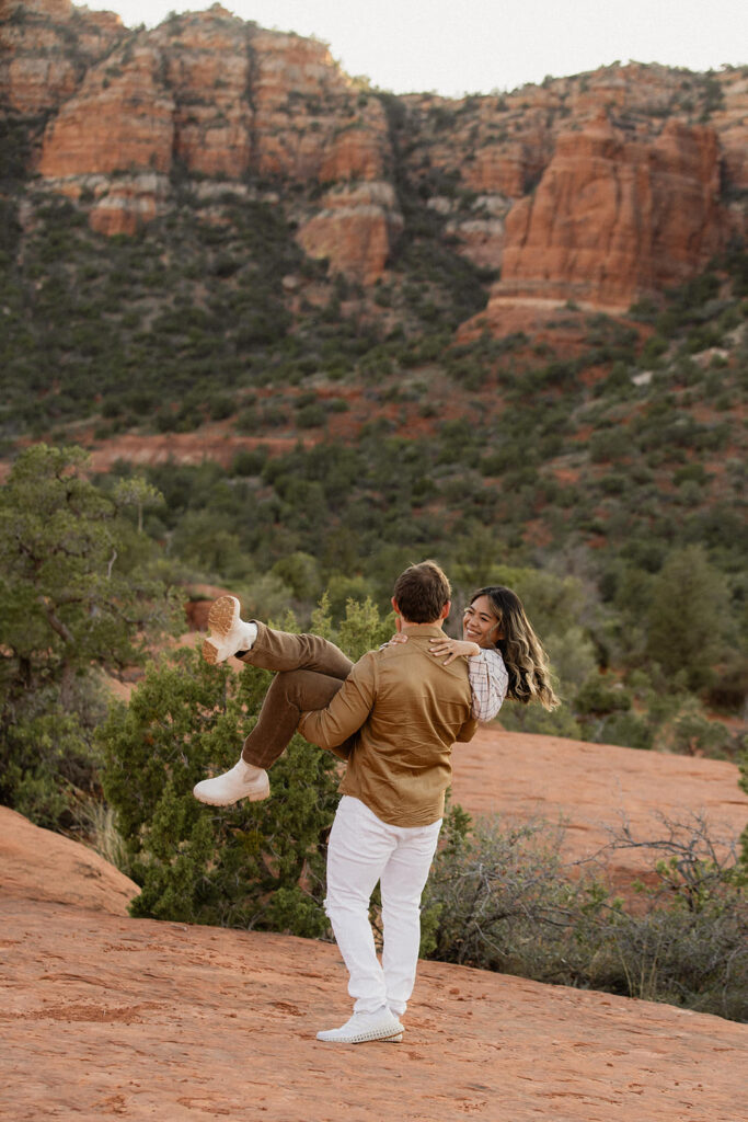 sedona engagement photos