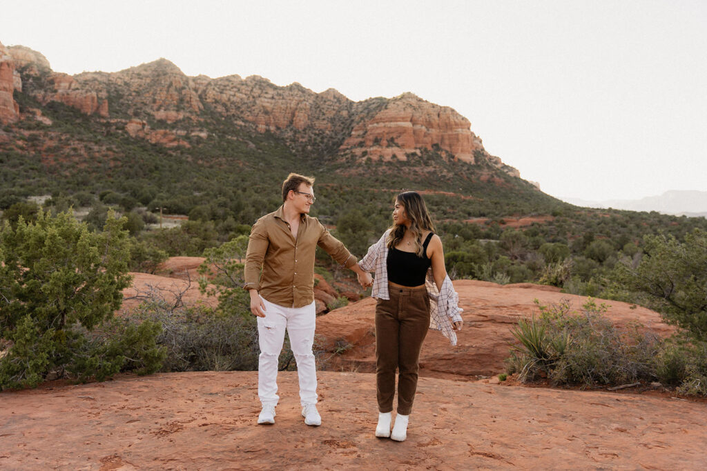 sedona engagement photos