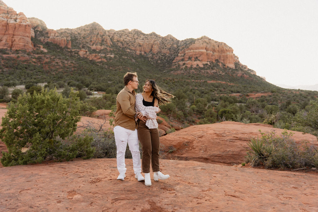 sedona engagement photos