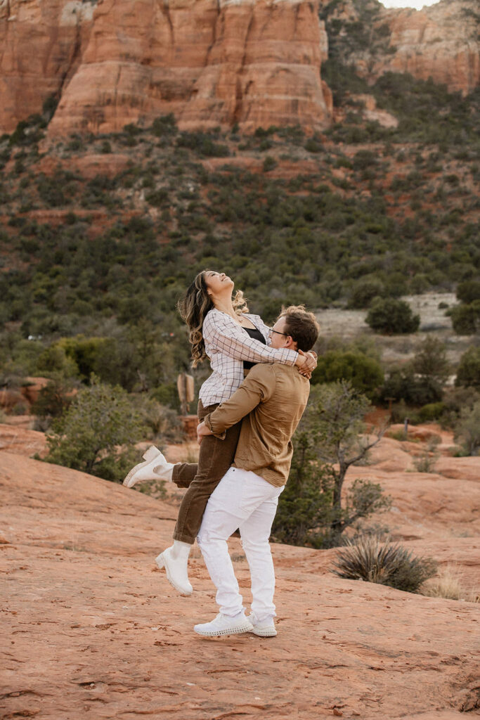 sedona engagement photos