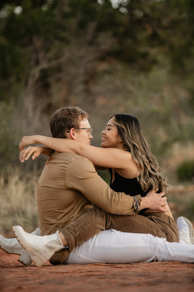 sedona engagement photos