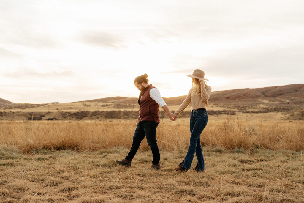 estes park engagement photos