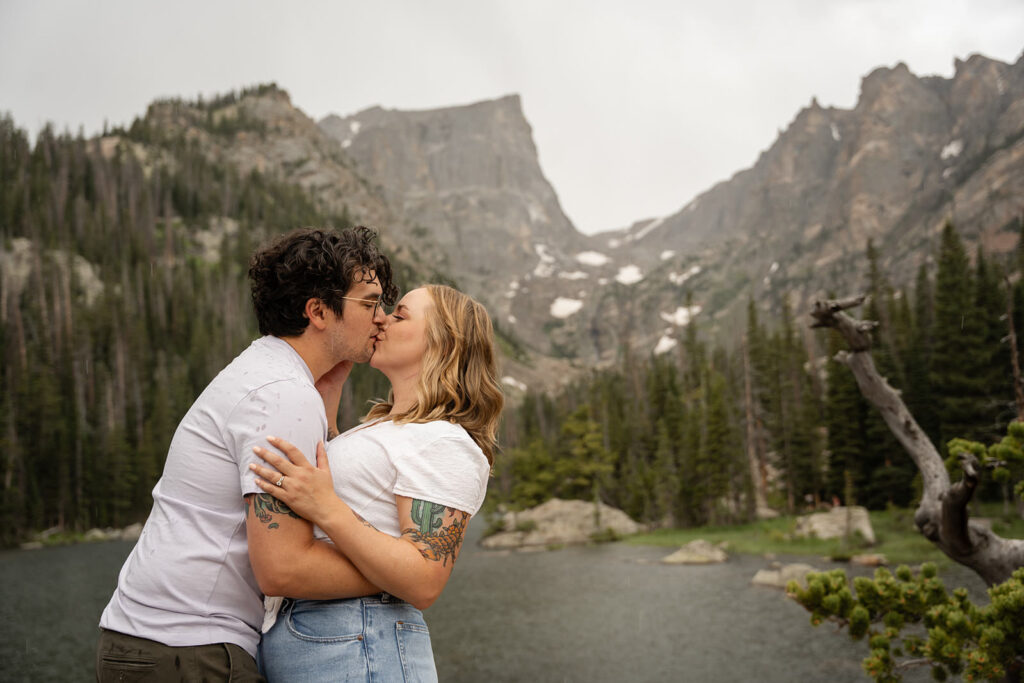 rocky mountain national park engagement photos