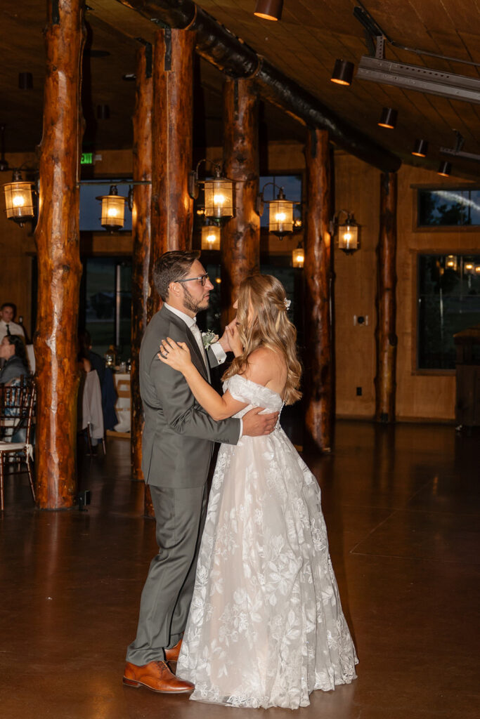 spruce mountain ranch wedding photos