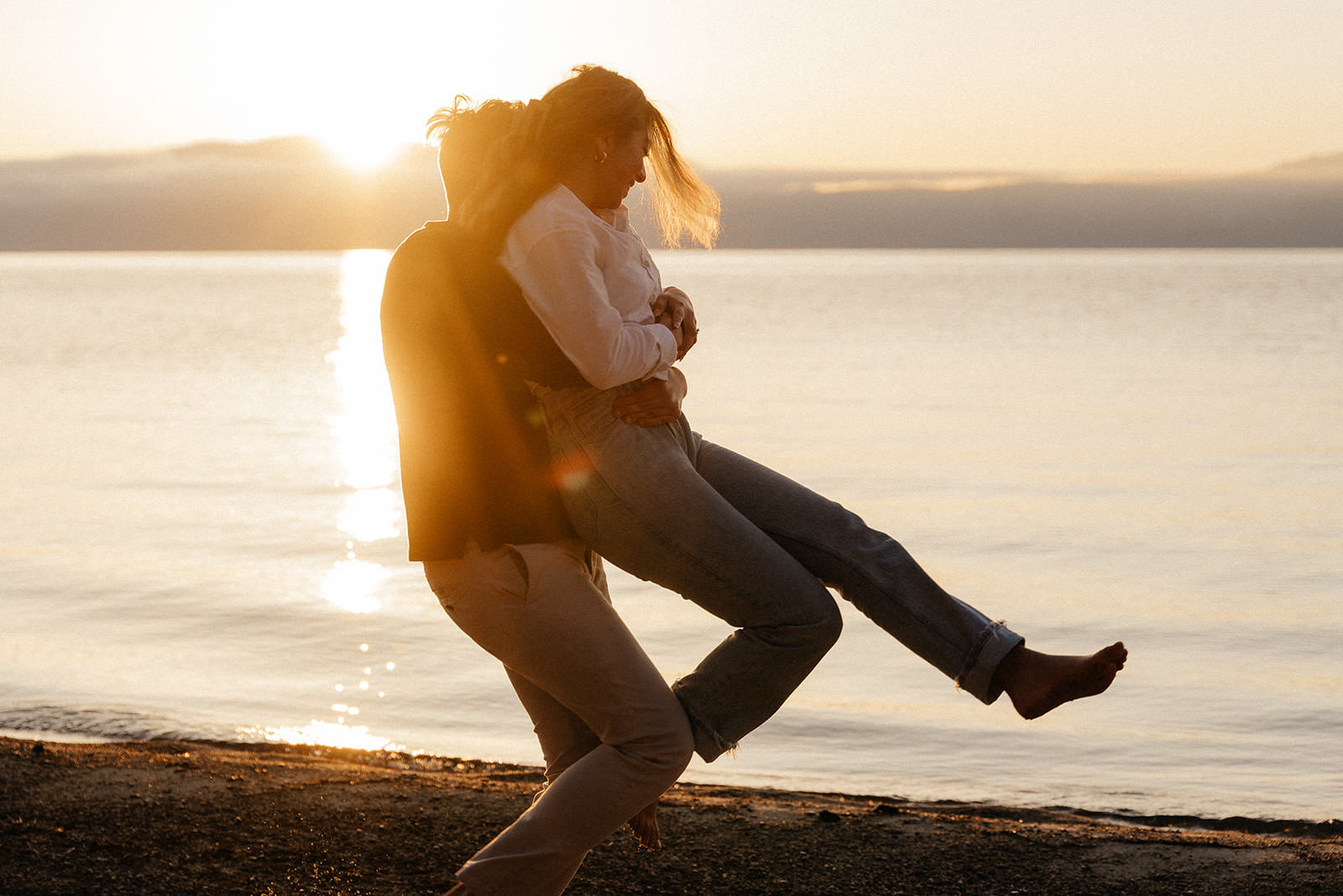 lake tahoe engagement photos