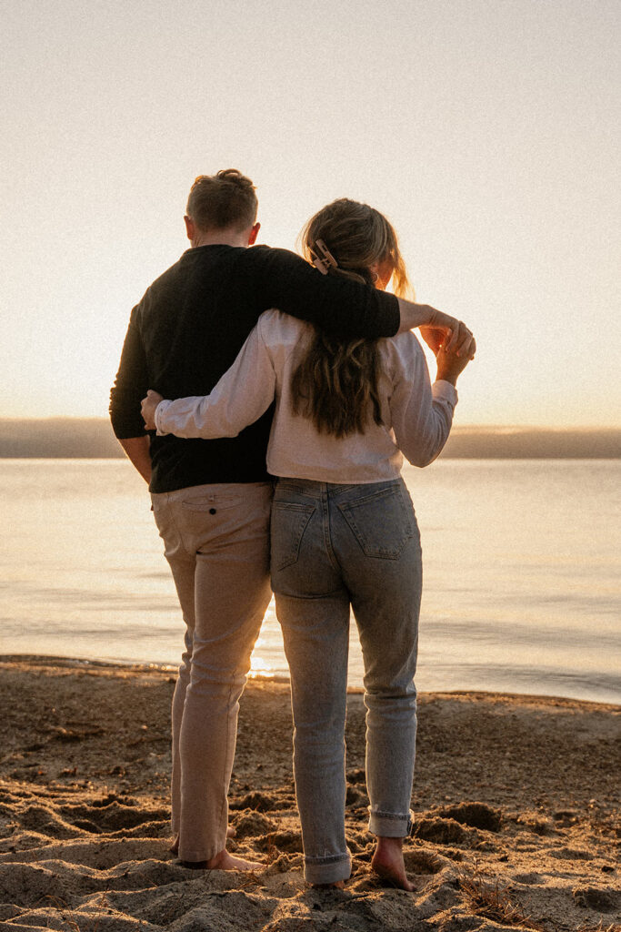 lake tahoe engagement photos