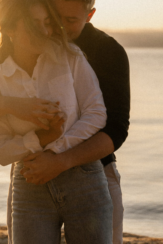 lake tahoe engagement photos