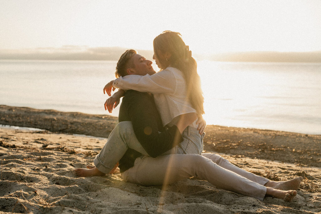 lake tahoe engagement photos