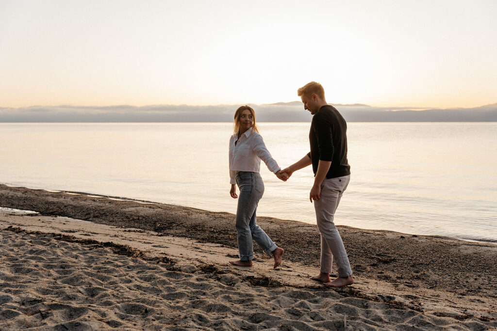 lake tahoe engagement photos