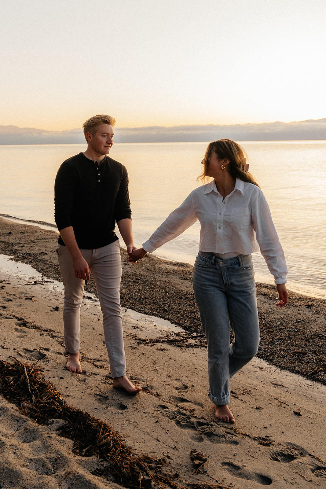 lake tahoe engagement photos