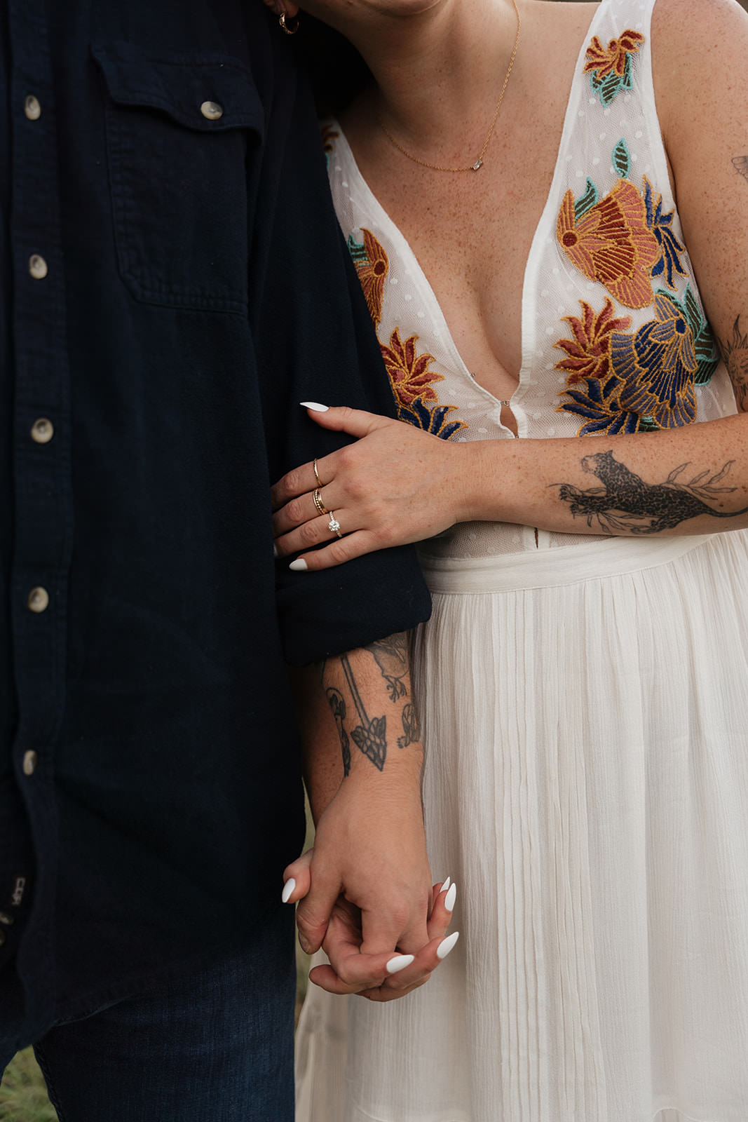 garden of the gods engagement photos