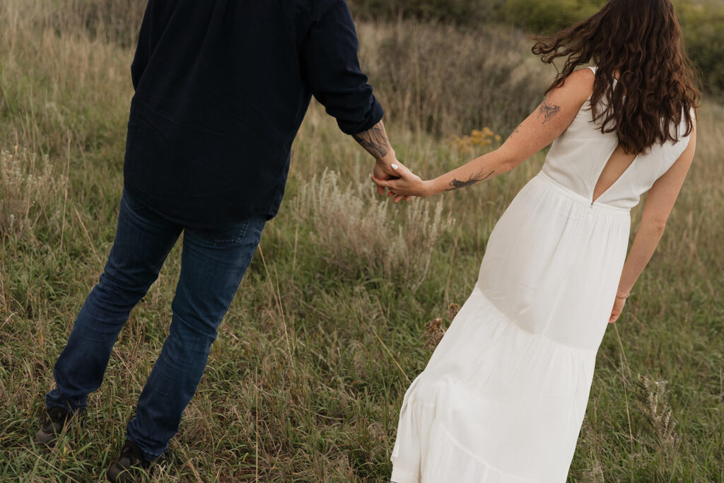 garden of the gods engagement photos