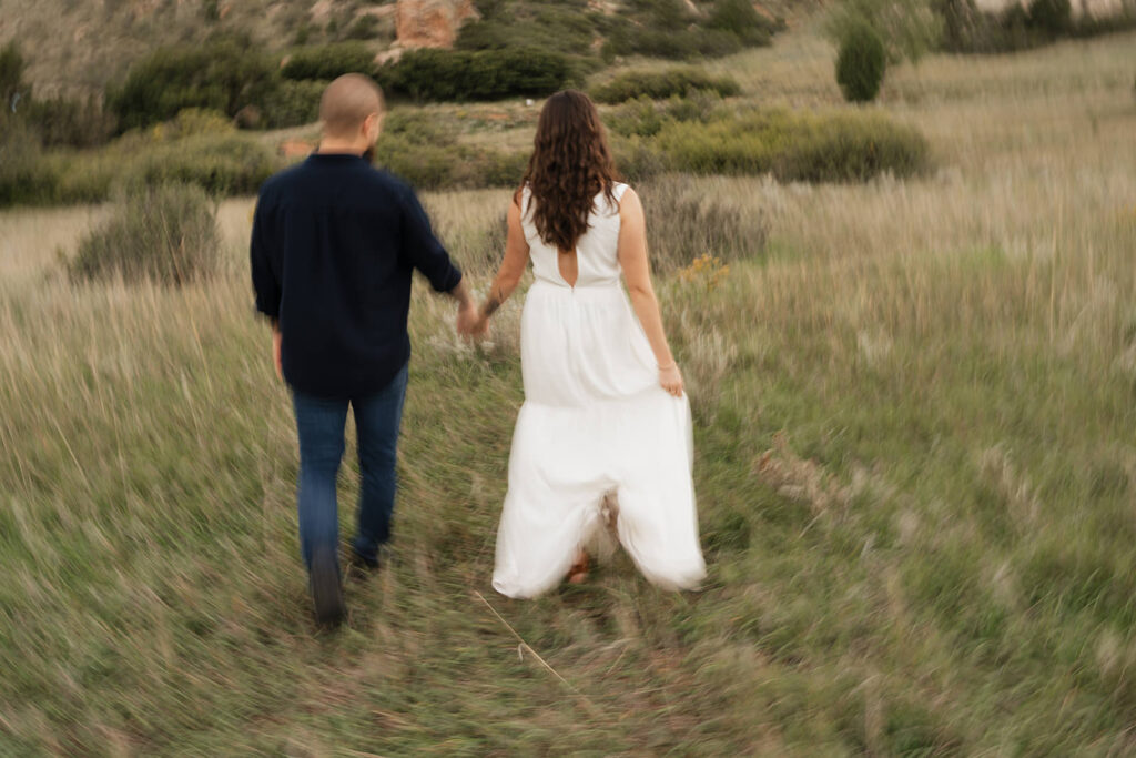 garden of the gods engagement photos