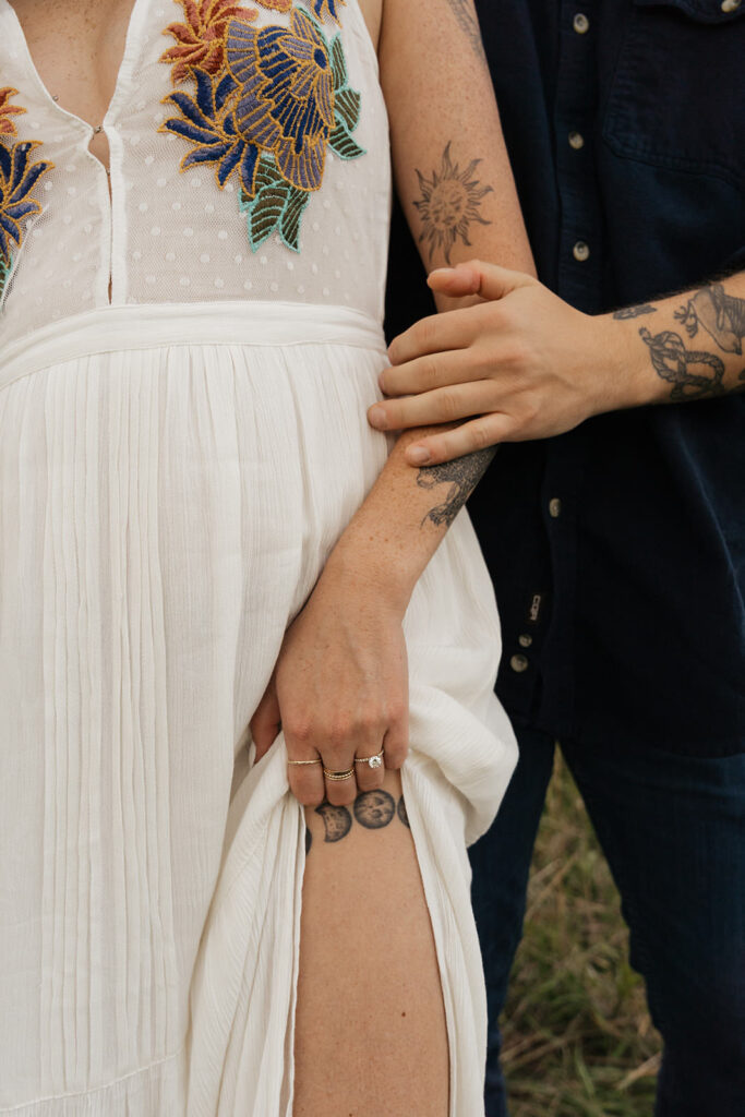 garden of the gods engagement photos