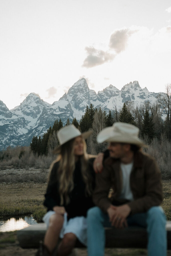 Grand teton engagement session with a jackson hole elopement photographer