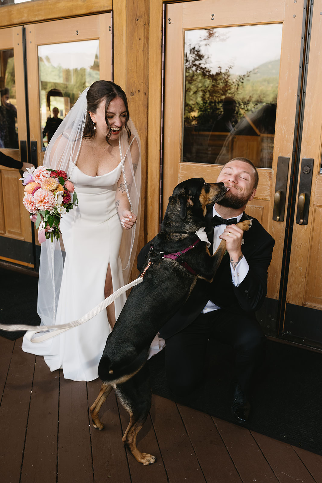 evergreen lake house wedding