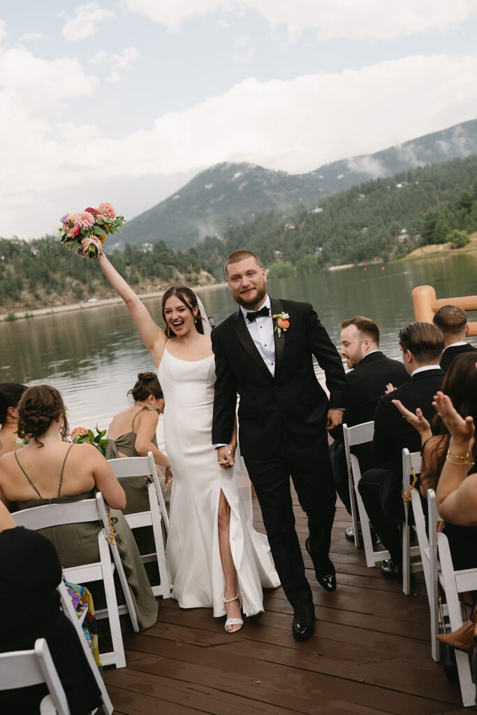 evergreen lake house wedding