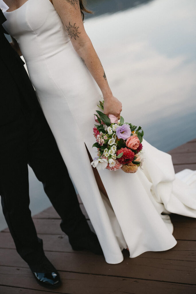 evergreen lake house wedding