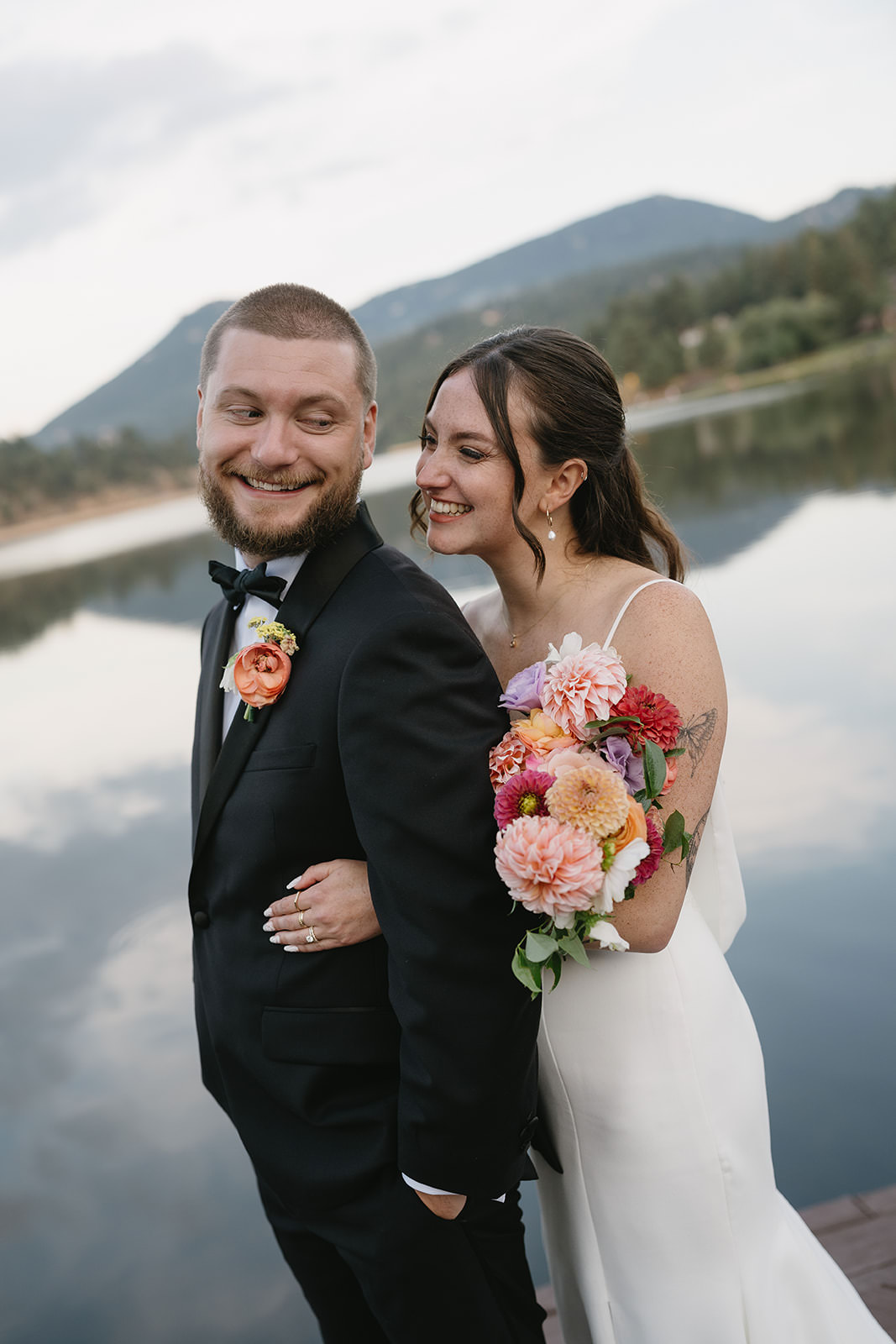 evergreen lake house wedding