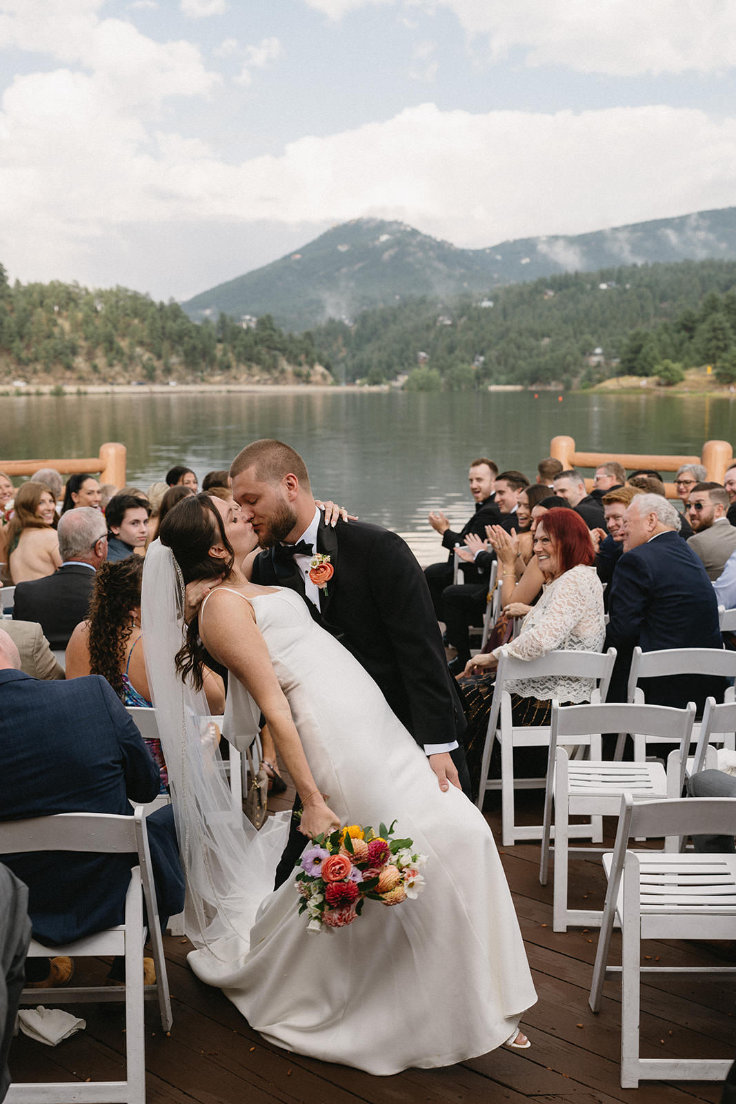 evergreen lake house wedding