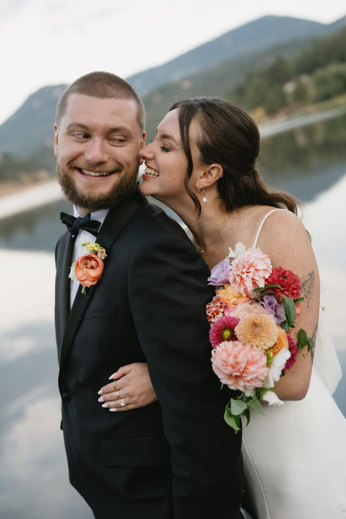 evergreen lake house wedding