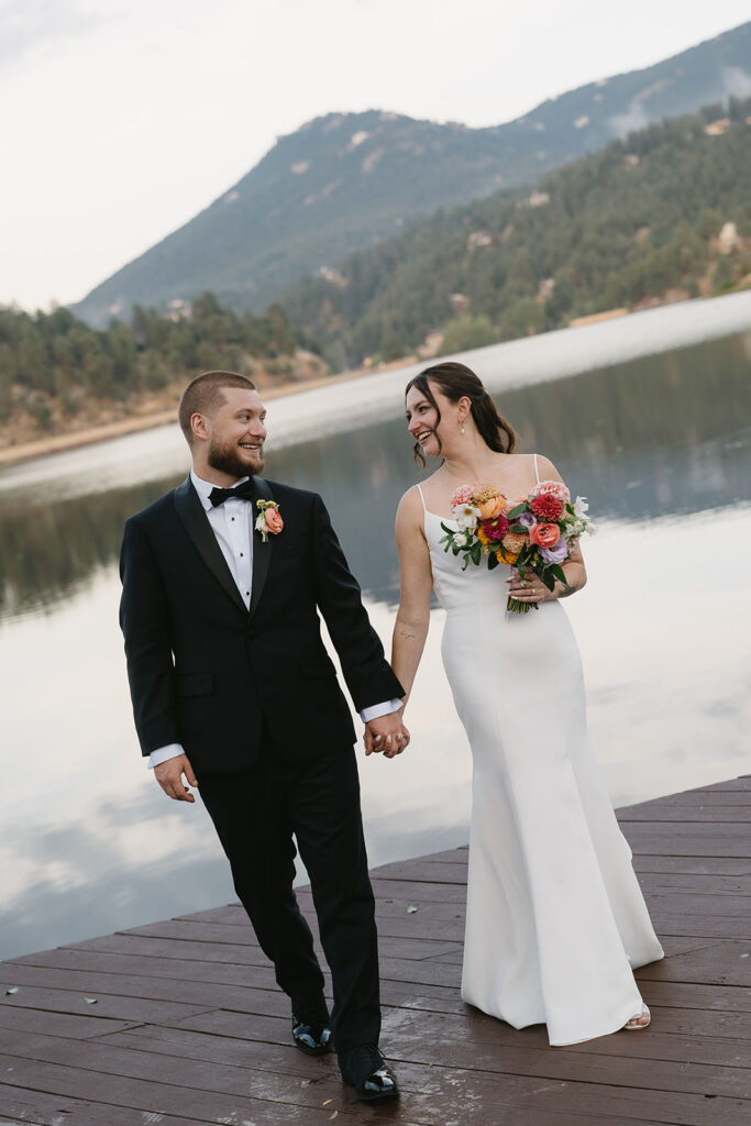 evergreen lake house wedding