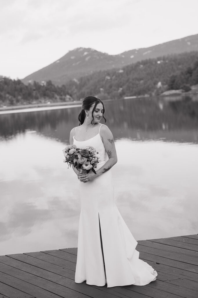 evergreen lake house wedding