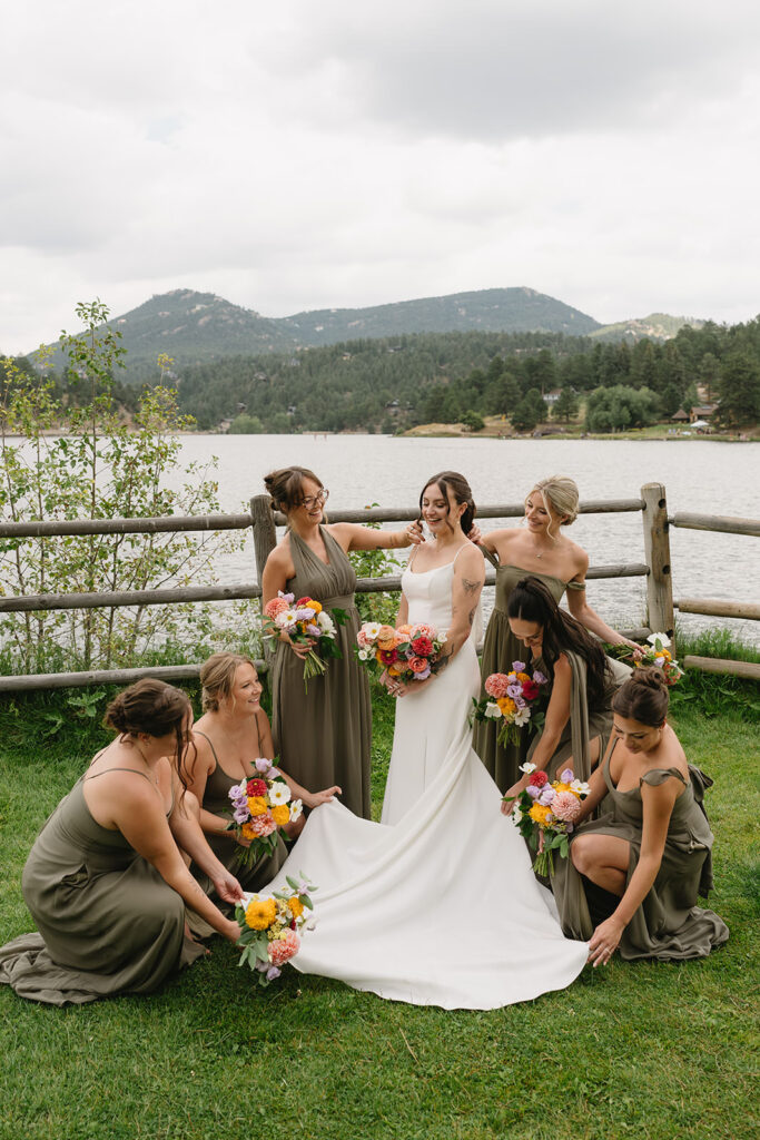 evergreen lake house wedding