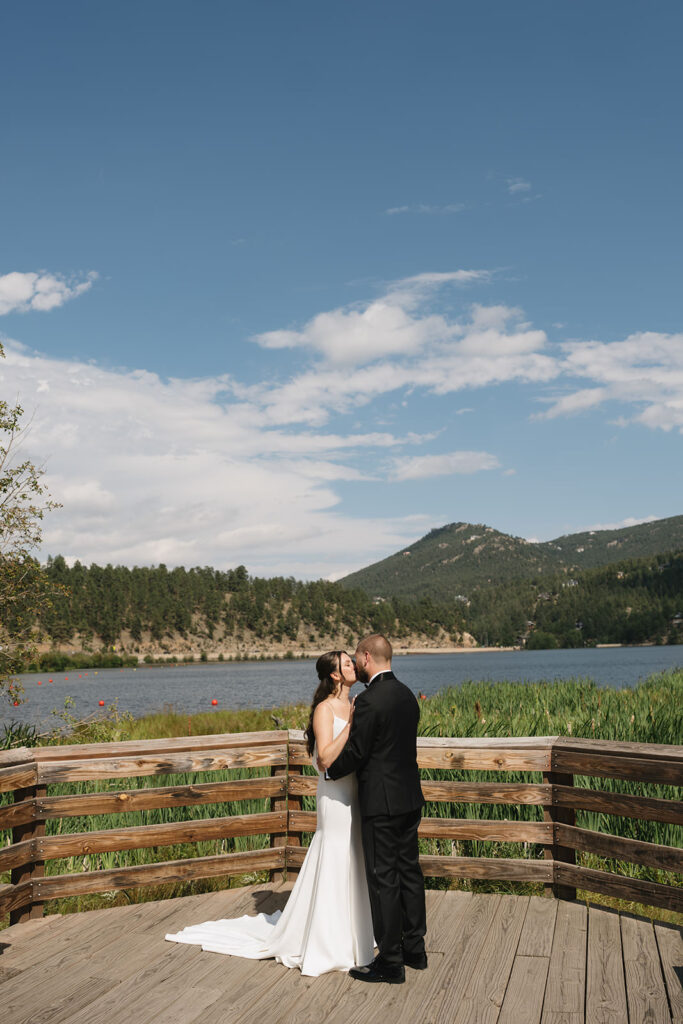 evergreen lake house wedding