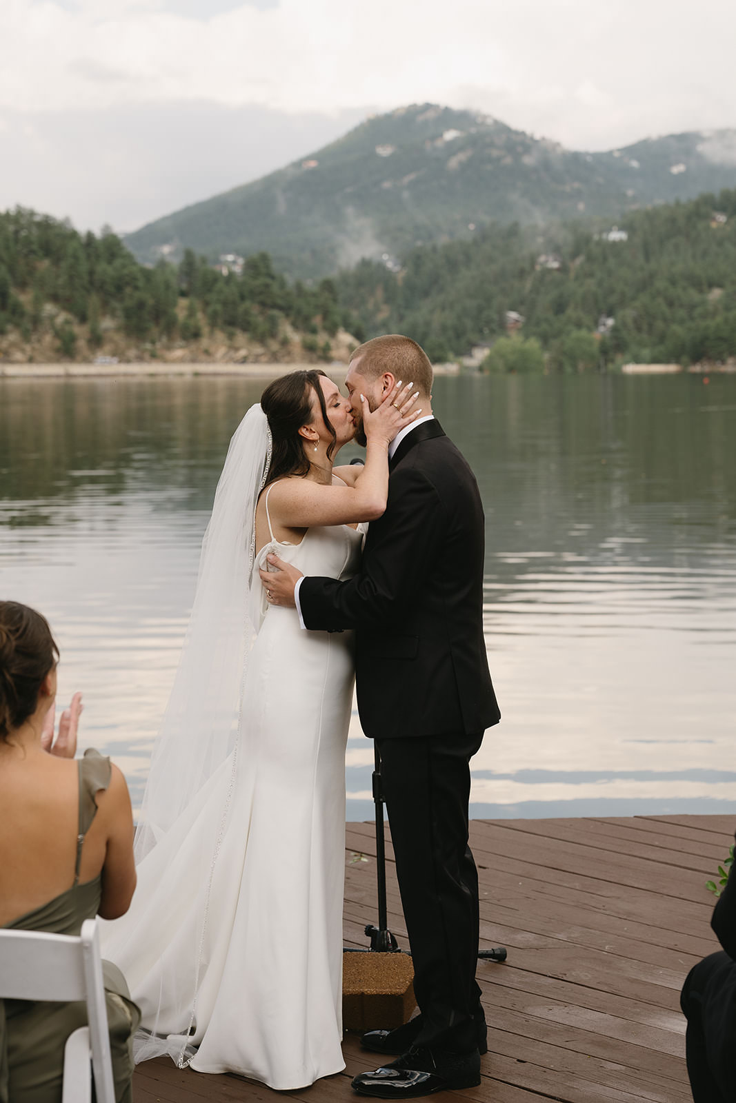 evergreen lake house wedding