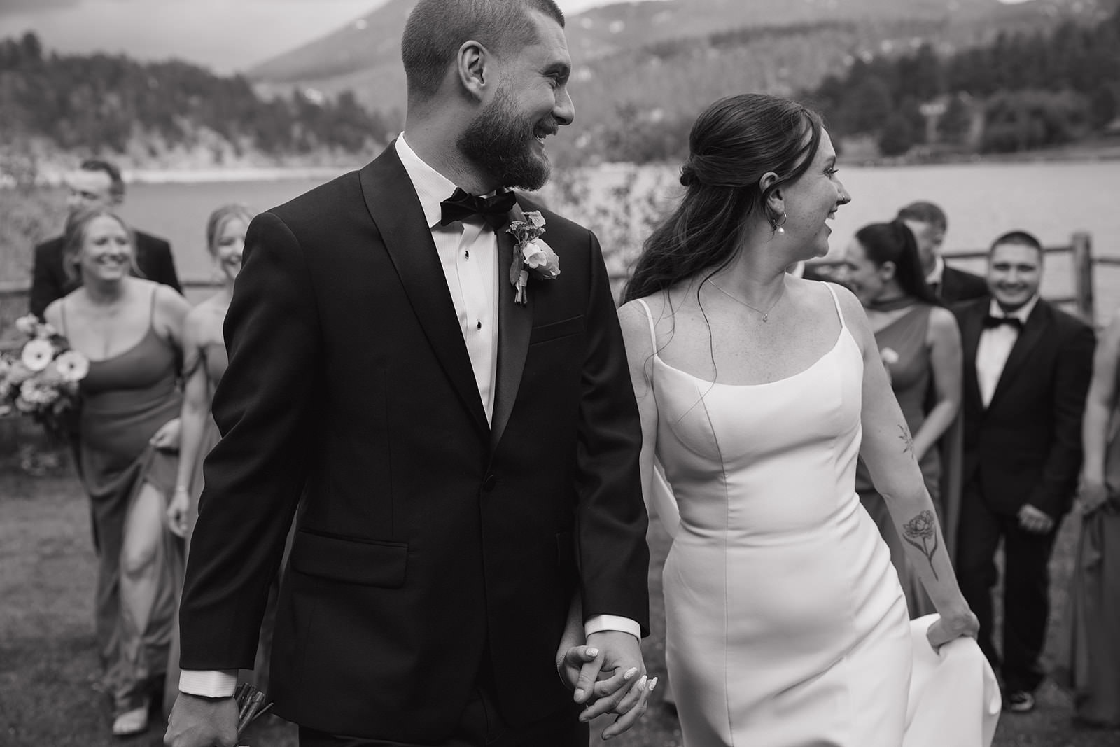 evergreen lake house wedding