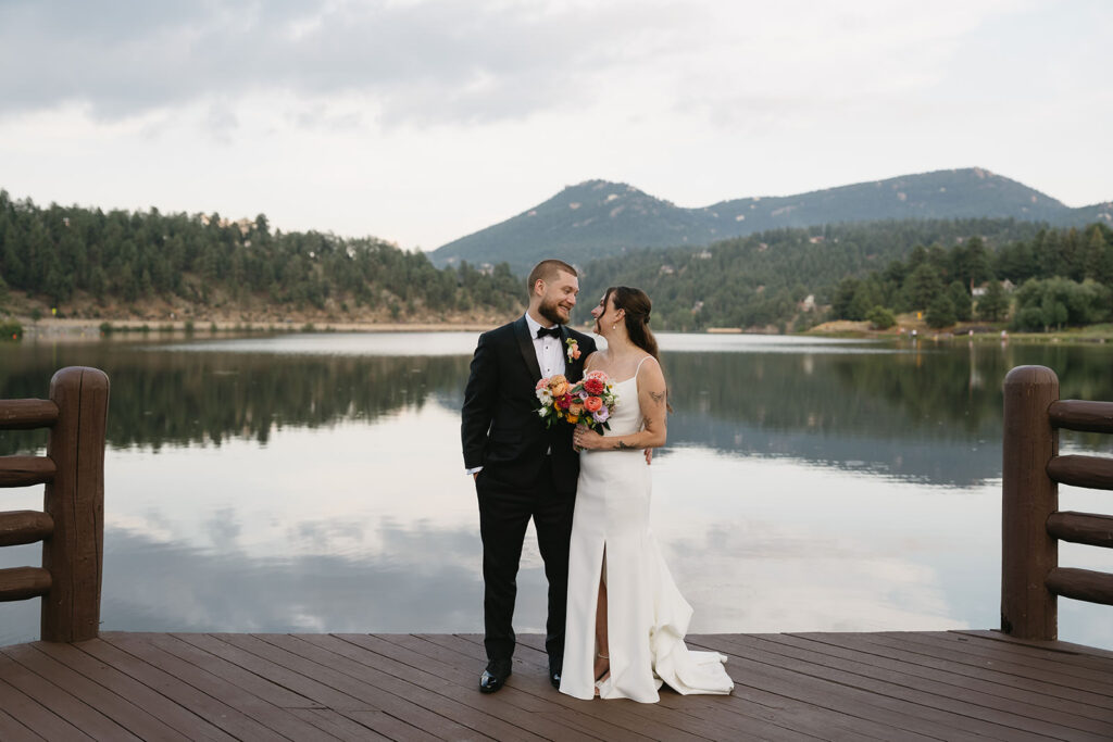 evergreen lake house wedding