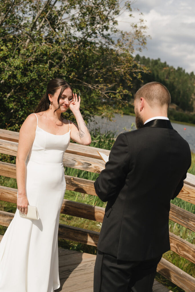 evergreen lake house wedding