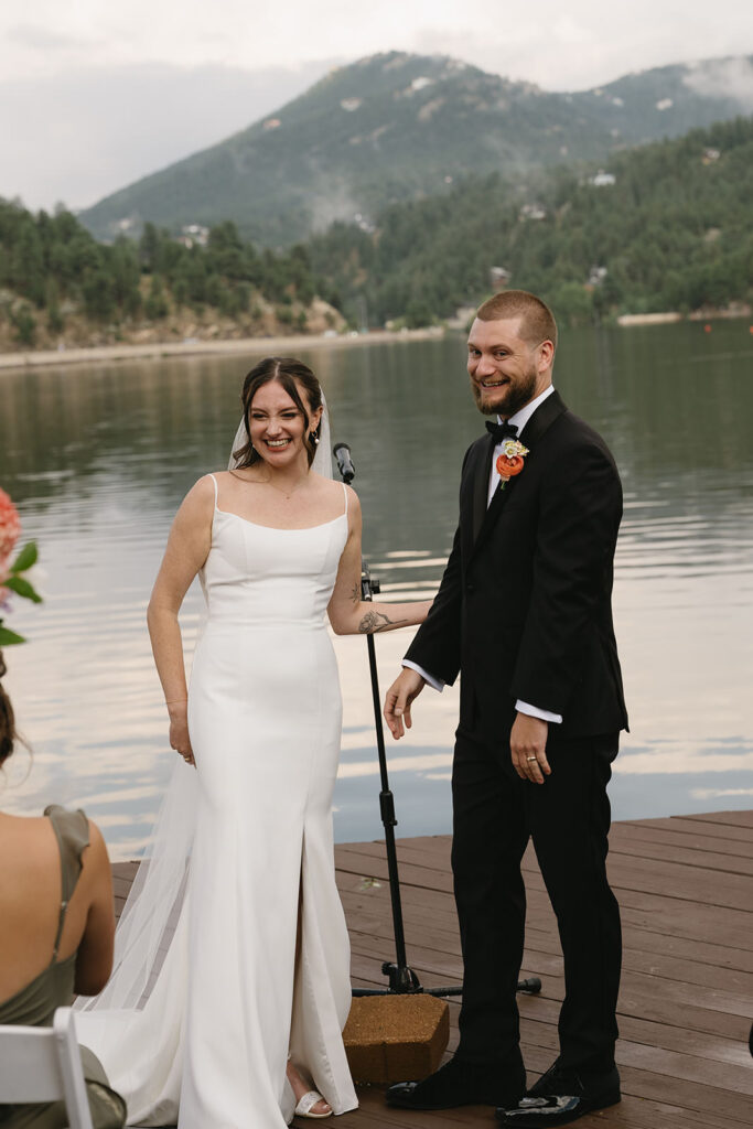 evergreen lake house wedding