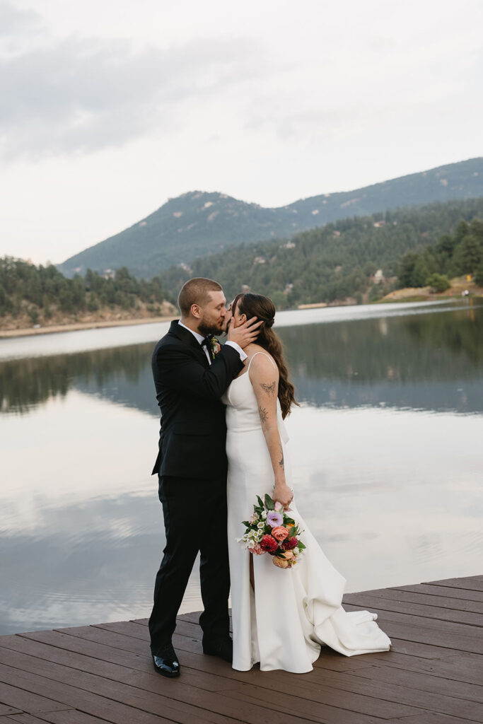 evergreen lake house wedding