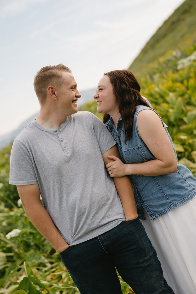 crested butte engagement photos