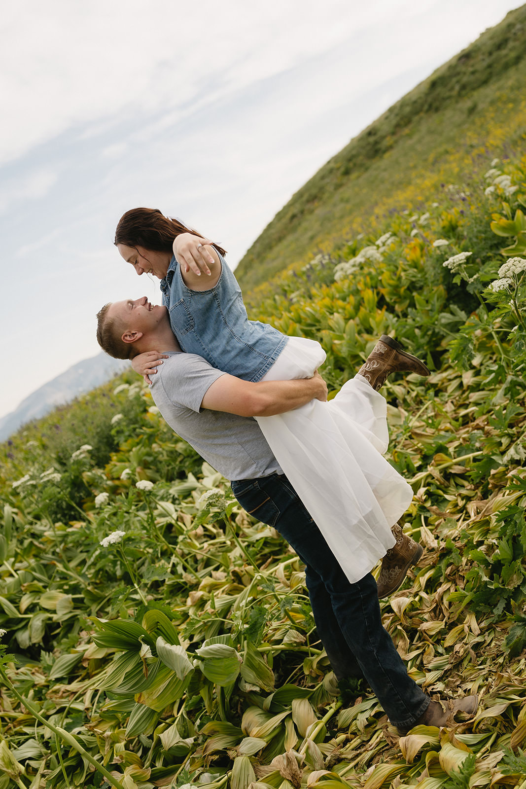 crested butte engagement photos