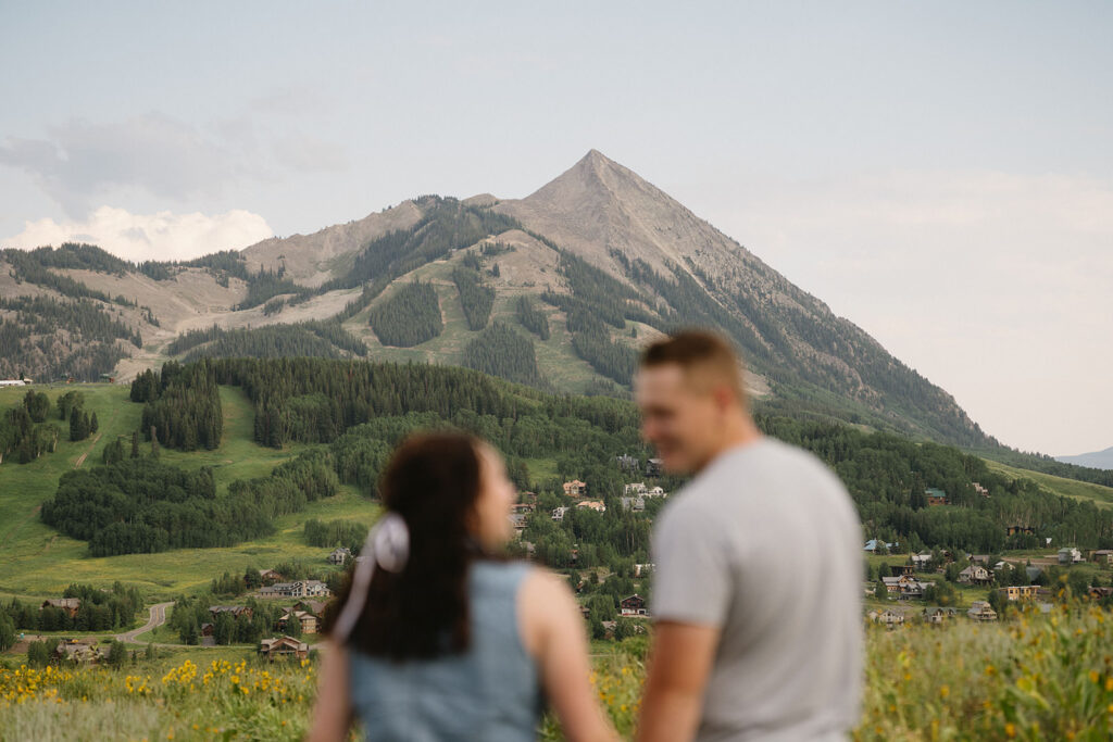 crested butte engagement photos