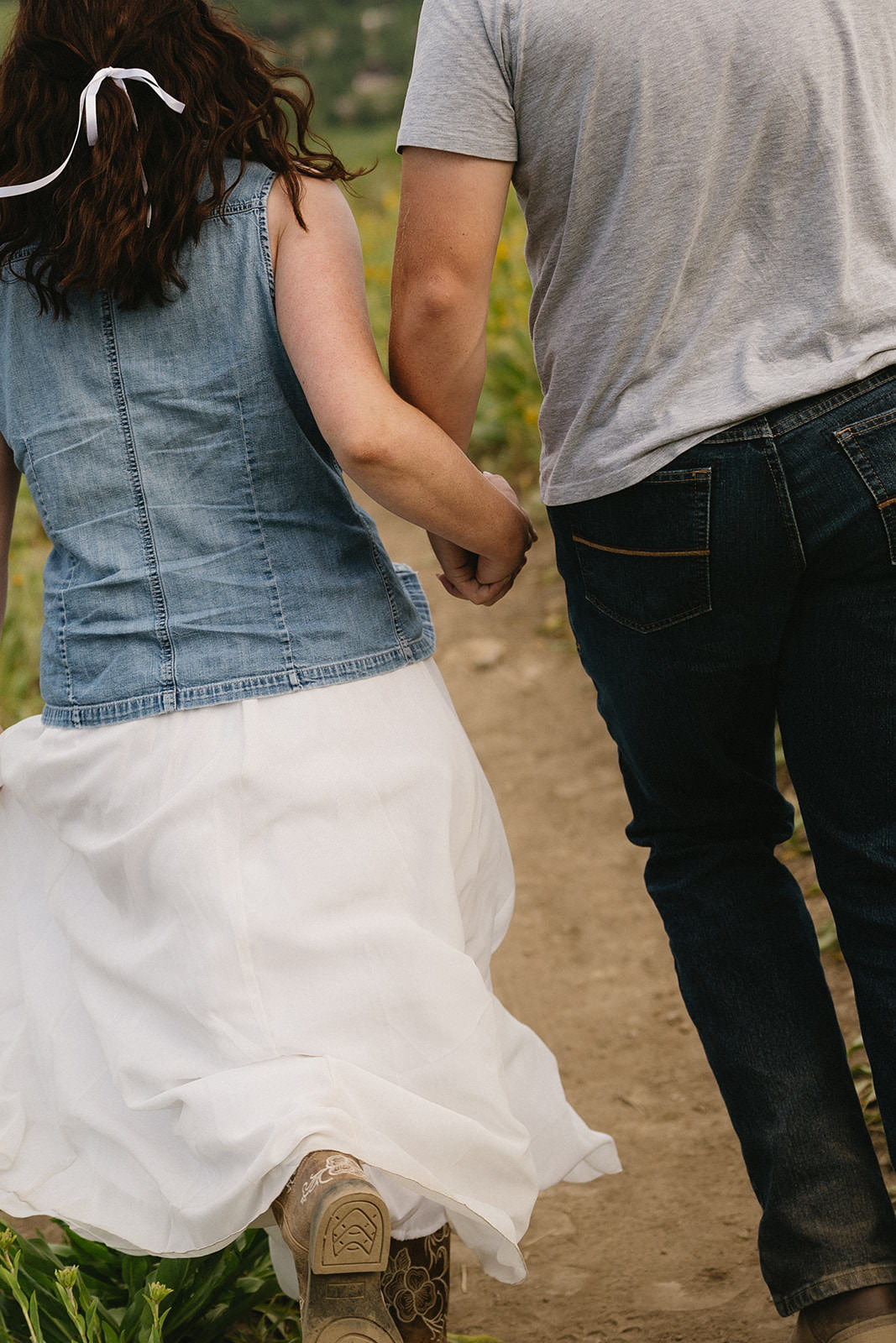 crested butte engagement photos